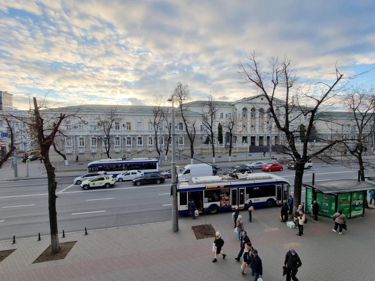 Grand Ultracentral Apartments Stefan Cel Mare In The Heart Of Chisináu Exterior foto